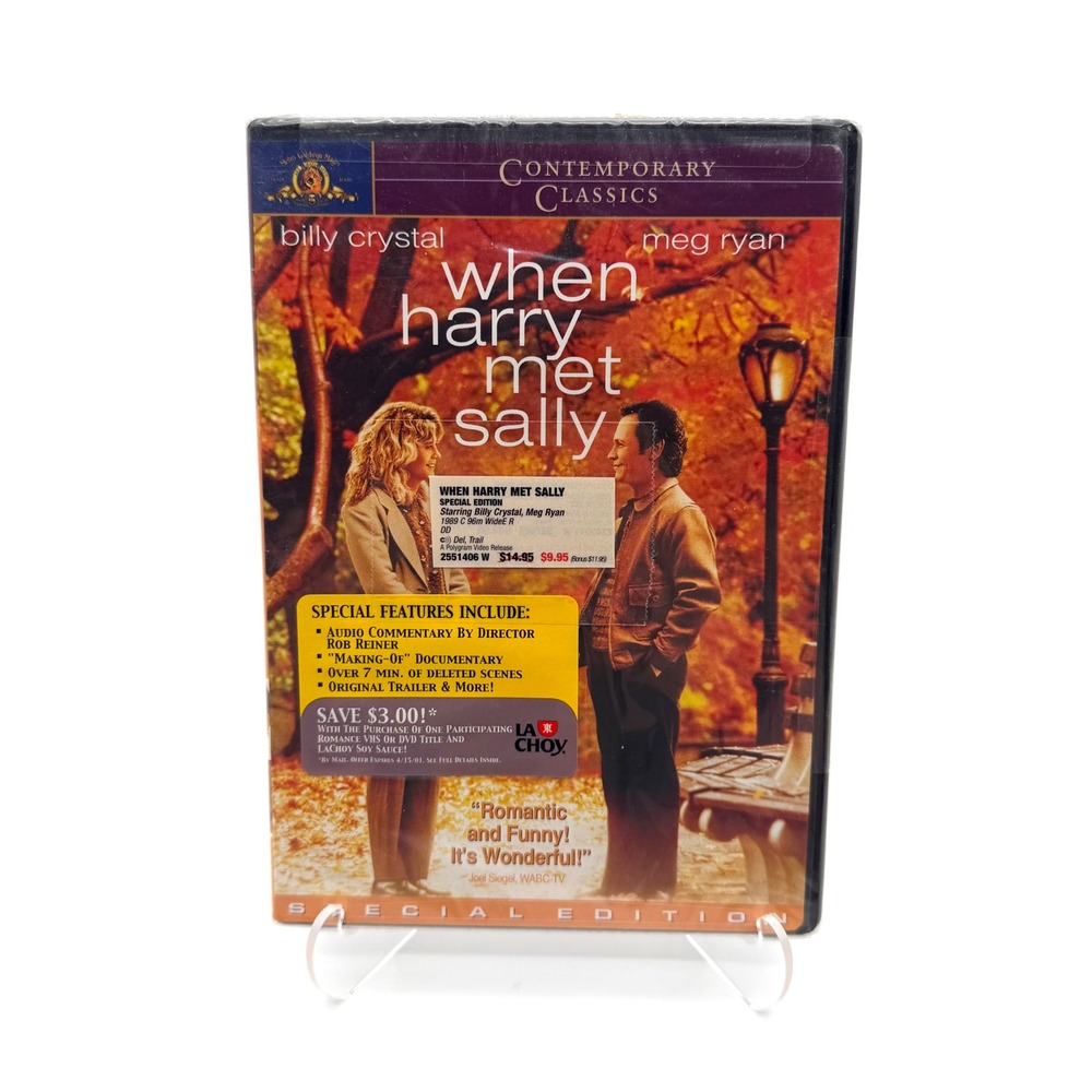 When Harry Met Sally SEALED Special Edition DVD Billy Crystal Meg Ryan
